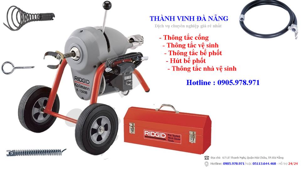 thông tắc bồn cầu tại hải châu